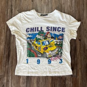Brandy Melville - Chill Since 1993 crop top